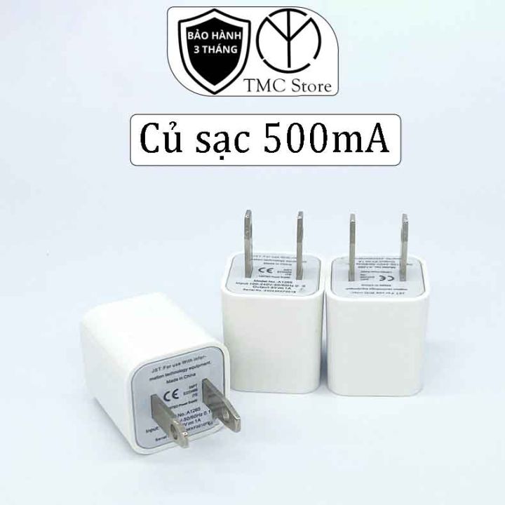 Củ sạc vuông 500mA 5V 1A - T47 TMC Store | Lazada.vn