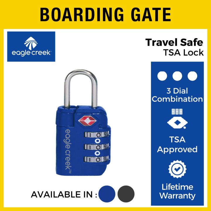 Eagle Creek Travel Safe Travel Sentry ® approved Lock Lazada