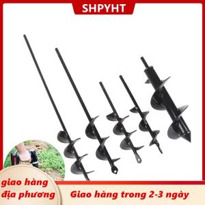 [COD] SHPYHT Giao hàng địa phương Vườn trồng hoa và cây đào lỗ khoan bit xoắn ốc thanh đất lỏng hợp kim đất ddrill bit ngắn thanh