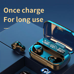 Tacao Headset Bluetooth M90 TWS Wireless Earphones Bluetooth 5.2 In Ear HIFI Mini Waterproof Sports Music Earbuds With Charging Box