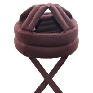 FZIPUA Thickened Elderly Anti-Fall Helmet Sponge Padded Breathable Cotton Senior Head Protection Cap Elderly Accessory Shockproof Elderly Protective Helmet Elderly Daily Wear