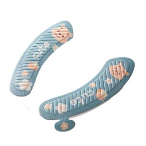 ILOIQD Waterpoof Toilet Seat Cover Soft Cartoon Toilet Sticky Seat Pad Kids Toilet Training Seat Cover Washable Closestool Mat Home