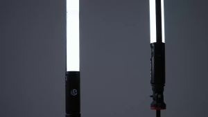 Ulanzi FOLD15 Foldable Handheld Stick Light 2500-9000K Dimming RGB Video Light with 1/4" Screw 2500mAh for Photography Live Vlog