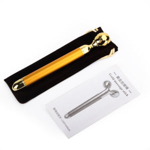 DECINIEE 24K Gold Energy Beauty Bar Single Ball Face-lift Massage Electric Facial Roller Anti Aging Anti-wrinkle Skin Care Tool