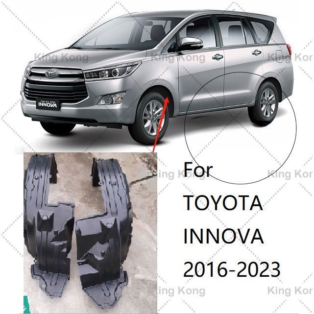 Front fender liner for TOYOTA INNOVA 2016 2017 2018 2019 2020 2021 2022 ...