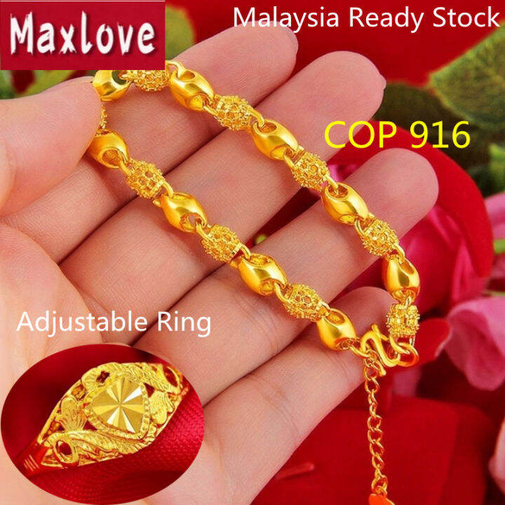 Bracelet on sale gold 916