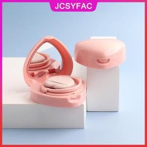 JCSYFAC 5G Tình Yêu Ellipse Refillable Mini Đệm Không Khí Trường Hợp Rỗng Hộp Phun Xách Tay Tự Làm Mỹ Phẩm Container Cho BB Kem Nền Tảng Trang Điểm Du Lịch Kit