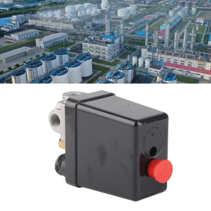 thumbnail image 2 of EANLIN Air Pressure Switch 70-100 PSI Tank Ount Type Thread 1/4"NPT, DC 24V 12V Pressure 2 of 14