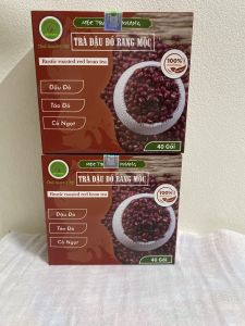 Đậu đỏ 80 gói trà túi lọc đậu đỏ trà táo đỏ thanh lọc cơ thể điều hòa huyết áp tốt cho thận ổn định đường huyết