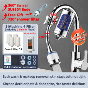 TROUWIDS Faucet Water Filter Purifier Household Ceramics Tap Water Purifier