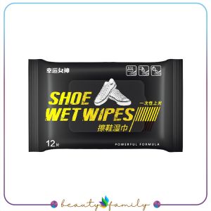 BF-C1016 Tissue Basah Pembersih Sepatu 12 Lembar Wipes Shoe Cleaner / Tisu Basah Sepatu Tanpa Cuci
