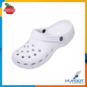 Red apple แท้ 100% รุ่นยอดฮิต เกรดเอ รองเท้าหัวโตรัดส้น SK98 สวมใส่สบาย สีดำ/สีขาว