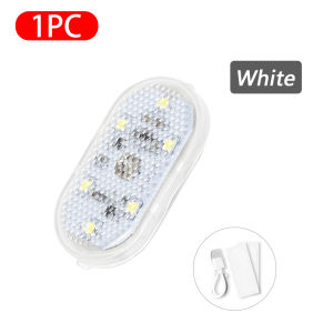 Đèn Cửa Mở Ô Tô Đèn Tín Hiệu Chống Va Chạm An Toàn LED Từ Tính Thông Dụng 1/2 Chiếc Sạc USB Không Dây