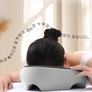 Supportive Face Down Pillow Cushions for Post Surgerys Eye Care and Massage Therapy with Breathable Memory Foam