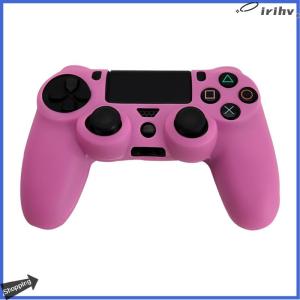 【jianzhanqinl】 เคส PS4เกมแพดสำหรับอุปกรณ์ควบคุม PlayStation 4แบบซิลิโคนนิ่มพร้อมปลอกควบคุมสำหรับจอยสติ๊ก