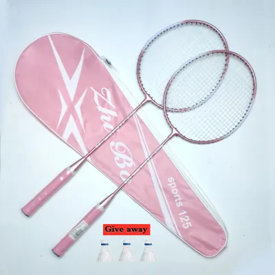 Badminton Set Badminton Racket Original 2Pcs Alloy For Adult Fitness Kids Training With