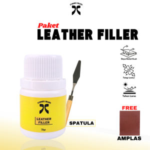 Paket Dempul Sepatu Kulit Leather Filler Tas Jok Sofa Dompet | Summer Brand