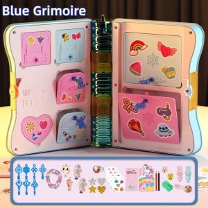 EmmAmy® Magic Diary Blind Box Kids Surprise Treasure Box Magic Book DIY Multifunctional Toys Stationery Birthday Gift for Girls