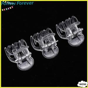 【Follow】【New Arrived】 COD 50ชิ้นโปร่งใส6กรงเล็บกล้วยไม้คลิปพลาสติกผีเสื้อดอกไม้ใสรองรับผู้ให้บริการที่ชัดเจนสำหรับสวนเถาลำต้นพืชปีน