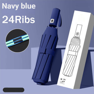 High-Quality  72 Ribs Automatic Umbrella Storm-Resistant For Sun & Rain Large Umbrella UV Protection
