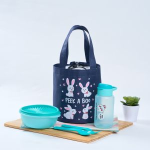 Set Tas Bekal ANYA Lunch Bag set of 4Pcs - PACKING DUS