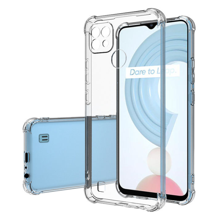 Soft Jelly Case for Realme C11 C12 C15 C20 Clear Transparent Cover Realme  C21 C21Y Shockproof Shell Skin Lazada
