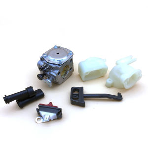 Hunchetta คาร์บูเรเตอร์ Space Intake Spacer Grommet Switch Kit สำหรับ HUSQVARNA 268 268XP 272 272XP 266 61ลูกโซ่อะไหล่