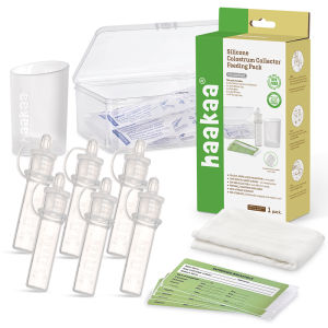Haakaa Pre-Sterilized Silicone Colostrum Collector Set (2pcs/6pcs)/Feeding Pack (6pcs)