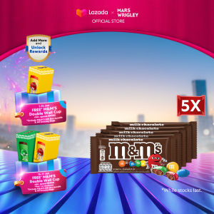 [Bundle of 5] M&MS Milk Chocolate Single 37g Chocolate / Milky