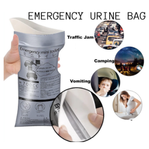 8PCS Emergency Portable Car Urine Bag for Travel Vomit Bags Mini Toilet Disposable Pee Bag 700 Ml
