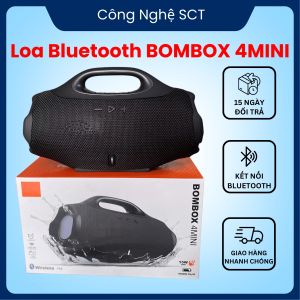 Loa Bluetooth Boombox 4 Mini Thế Hệ Mới Sản Xuất 2025 – Thiết Kế Gọn Âm Thanh Chất Pin Lâu Kết Nối Mọi Thiết Bị - Bảo hành Lỗi 1 Đổi 1