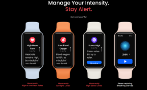 Amazfit Band 7 (อุปกรณ์สวมใส่ นาฬิกาอัจฉริยะ) วัดการเต้นหัวใจ วัดค่า SpO2 จอใหญ่ แบตอึดนาน 18 วัน กันน้ำลึก 50 เมตร รับประกัน 1 ปี