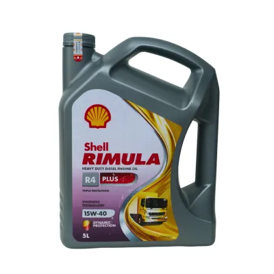 *SHELL RIMULA R4 PLUS 15W40 (5L) GALON* OLI MESIN MOBIL DIESEL - ORIGINAL