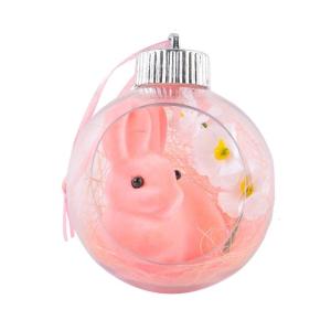 Acrylics Balls Rabbits Hanging Ornament Holiday Party Table Centerpieces For Festival Thanksgiving Harvest Decoration