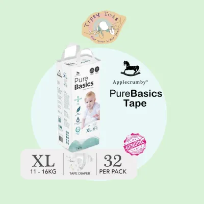 Applecrumby PureBasics Tape & Pull Up Diaper