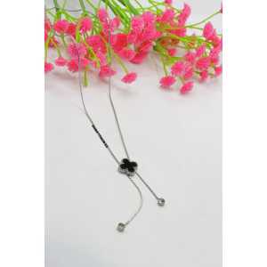 KALUNG TITANIUM BUNGA GRIGI JURAI MATA ANTI LUNTUR DAN ANTI KARAT (COD)