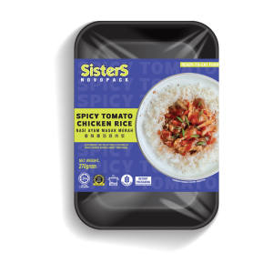 Halal SisterS Spicy Tomato Chicken Rice [INSTANT READY TO EAT MEAL] - NO COOKING
