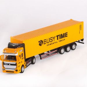 BANDA Alloy Transport Vehicle Toy Model Vehicle Toy Plastic Kids Toys Simulated Large Truck Toy Birthday Gift