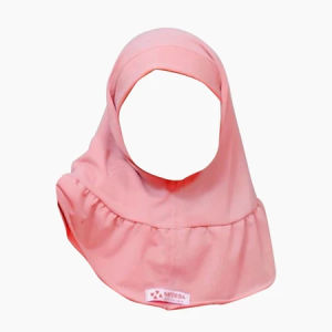 NAFEESA - Jilbab Anak Perempuan Dagu Malay NAVY