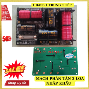 Mạch phân tần 3 loa nhập khẩu 1 bas 1 trung 1 treble hàng xịn có cầu chì bảo vệ giá 1 cái-3 đường tiếng
