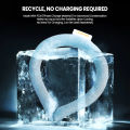 Orashare NC01 Ice Neck Cooler Tube Summer Rapid Cooling Reusable Skin-friendly Neck Radiator. 