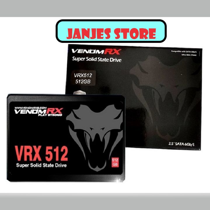 SSD VENOMRX 512GB SATA 3 SOLID STATE DRIVE 2.5