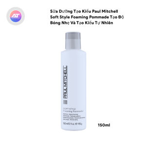 Sữa Dưỡng Tạo Kiểu Paul Mitchell Soft Style Foaming Pommade Tạo Độ Bóng Nhẹ Và Tạo Kiểu Tự Nhiên