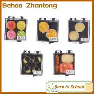 Behoo Mô Hình Bánh tráng miệng thu nhỏ Nhà búp bê 1:12 mô hình cảnh thực phẩm phụ kiện trang trí