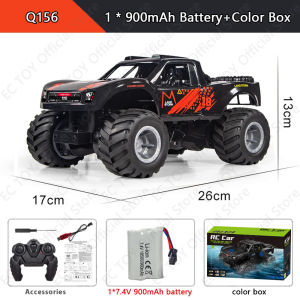 JDD[In stock][Original Available]Q156 Amphibious 4WD RC Car 2.4G Off Road Remote Control Cars Waterproof Climbing Vehicle Drift Monster Truck for Kids Toys
