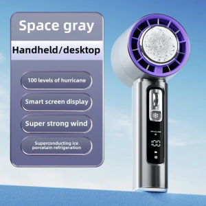 Quạt điện cầm tay tốc độ cao mới 4000mAh USB có thể sạc lại quạt nhỏ ngoài trời