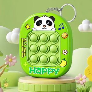 LAZ nigori dễ thương phim hoạt hình POP Fidget Keychain đồ chơi giảm căng thẳng với ánh sáng-vui vẻ đẩy trò chơi cho trẻ em và người lớn