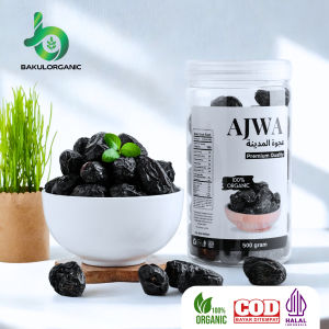 Bakulorganic Kurma Ajwa Madina 100% Original Azwa Madinah