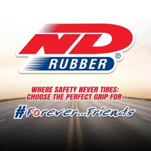 ND RUBBER "BECKHAM" TUBE TYPE MOTORCYCLE TIRES