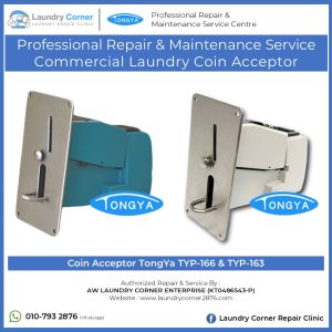 [*PM4Price*] Repair & Service | Coin Acceptor Coin Drop Tongya TYP166 & TYP163 | LG Speed Queen Huebsch Electrolux Fagor Dexter